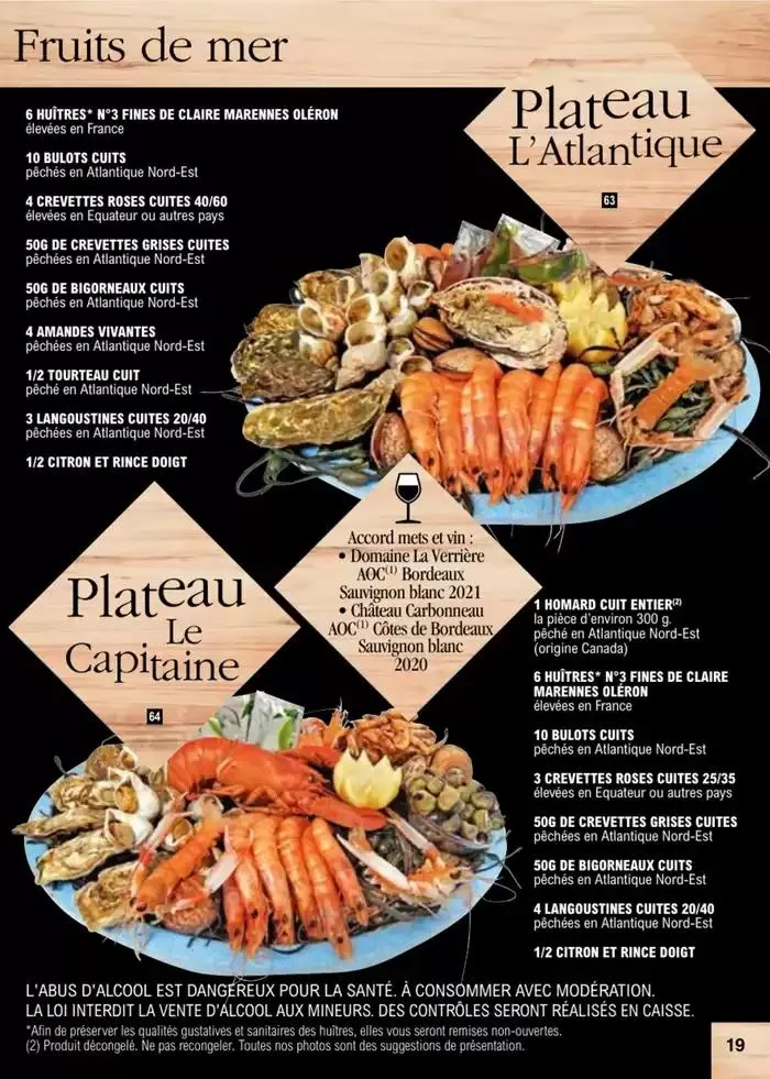 Carte traiteur permanente du 2 janvier au 30 novembre 2025 - Catalogue page 10