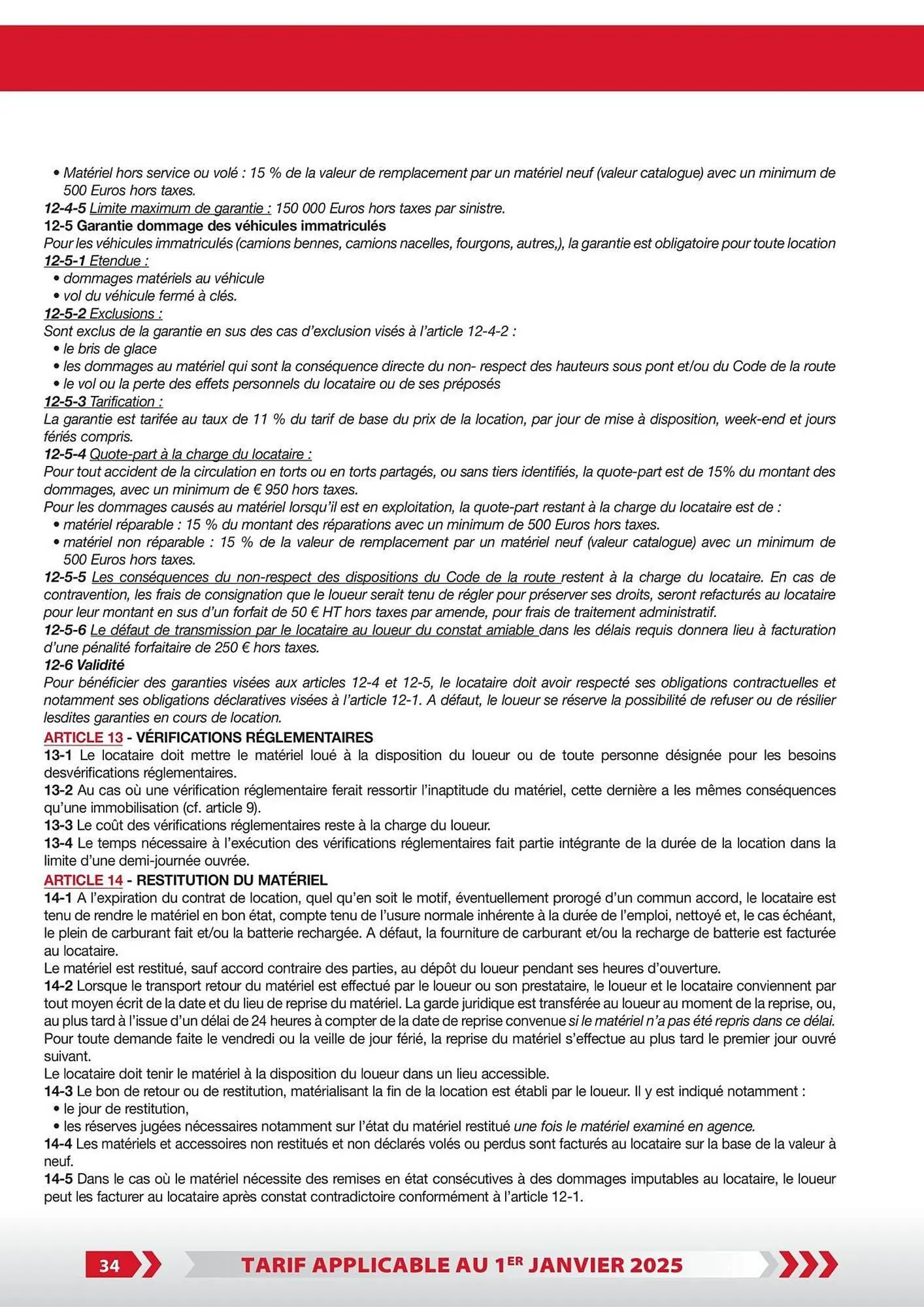 Loxam Catalogue du 3 janvier au 31 décembre 2025 - Catalogue page 30