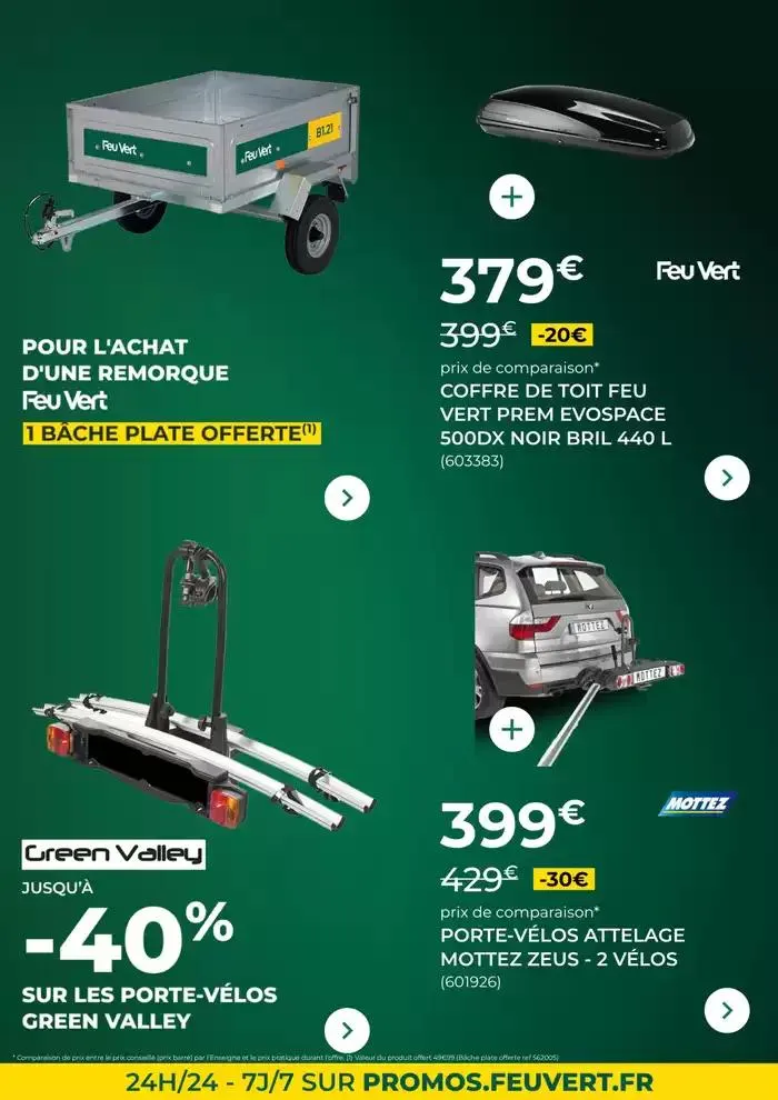 Feu Vert - Opération Coup Double du 3 mars au 25 mars 2025 - Catalogue page 9