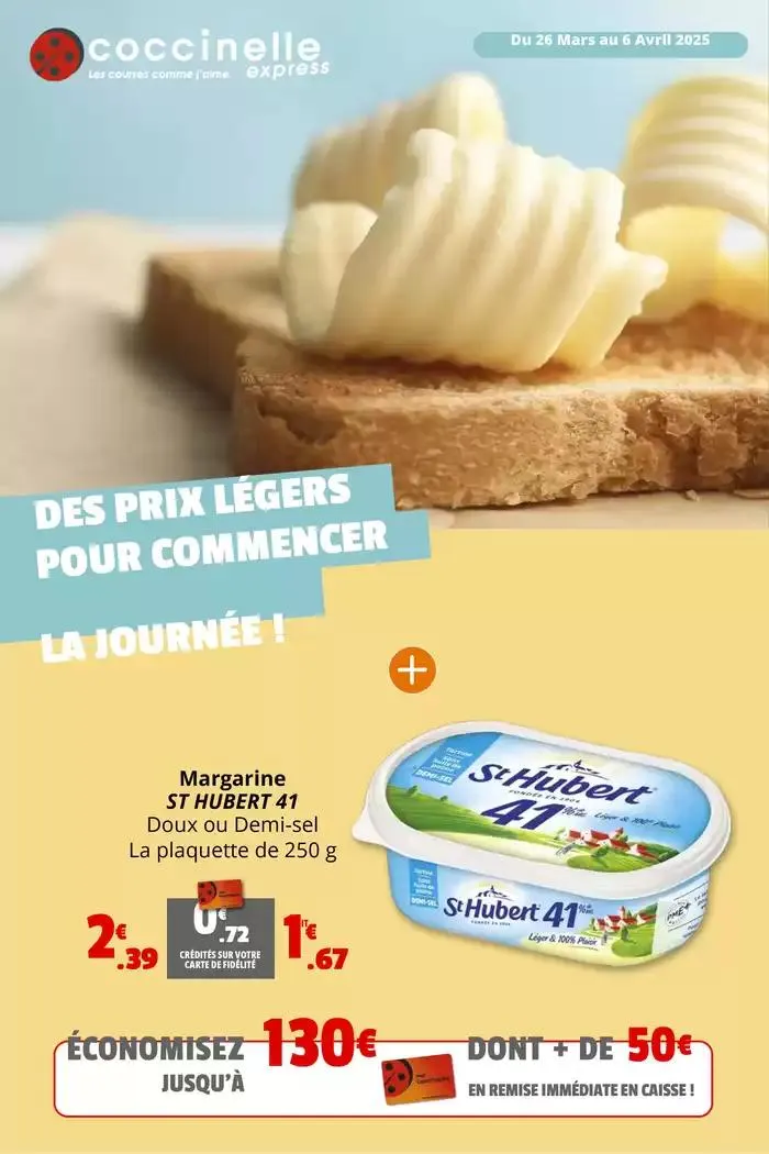 DES PRIX LÉGERS POUR COMMENCER LA JOURNÉE ! - 1