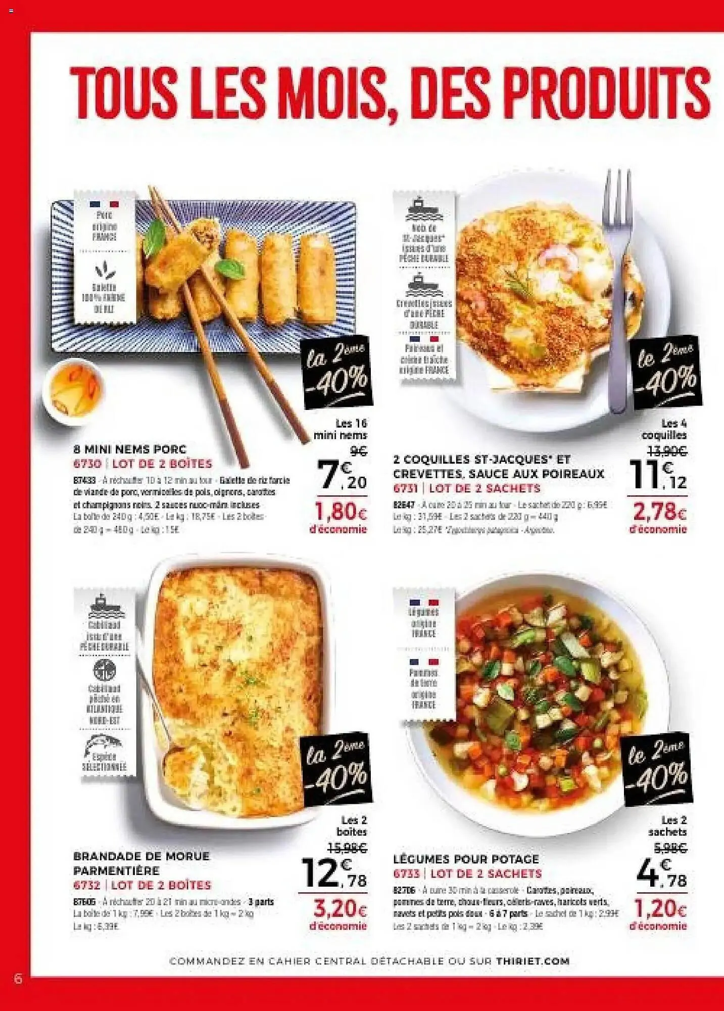 Catalogue Thiriet du 31 janvier au 3 mars 2026 - Catalogue page 6