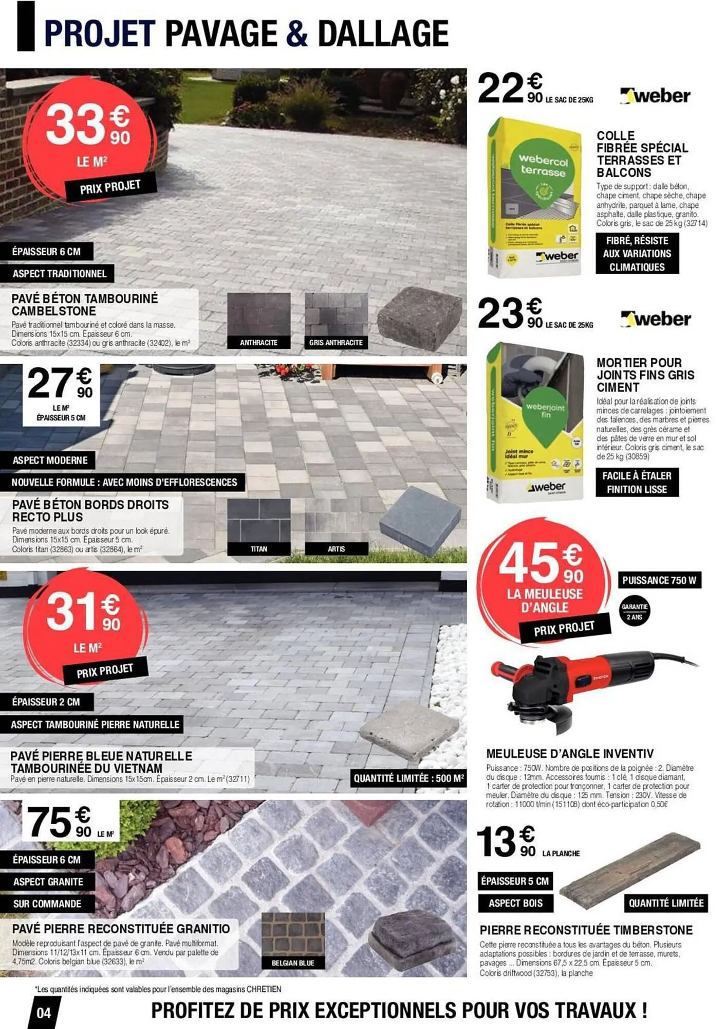 Catalogue Chretien Matériaux du 11 mars au 30 mars 2024 - Catalogue page 10
