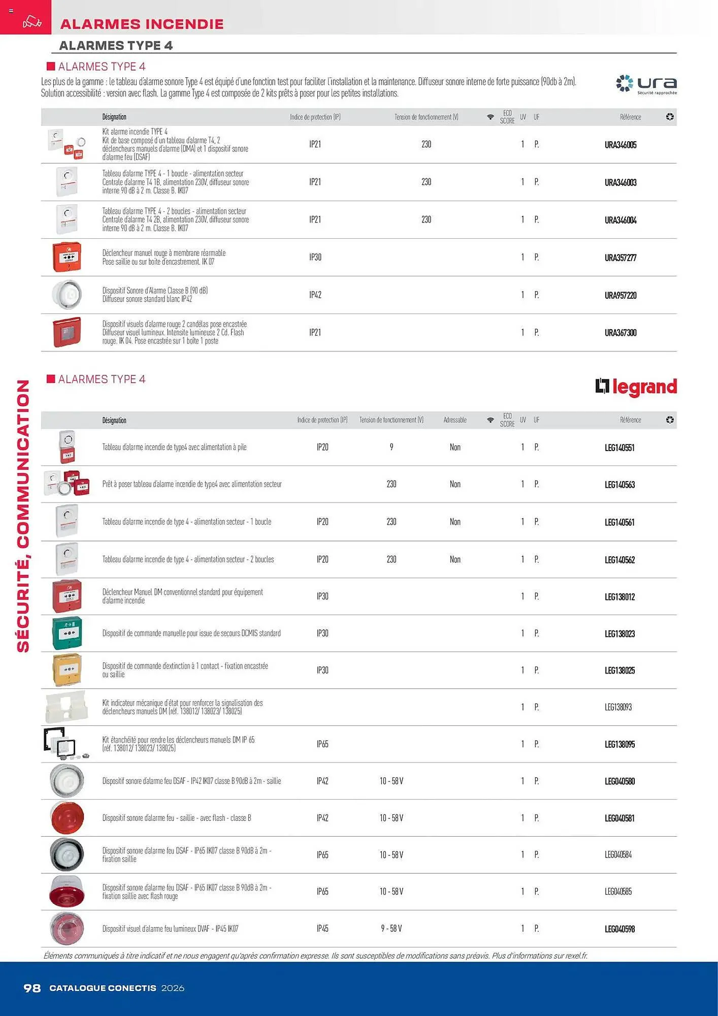 Catalogue Rexel du 10 avril au 31 décembre 2026 - Catalogue page 98