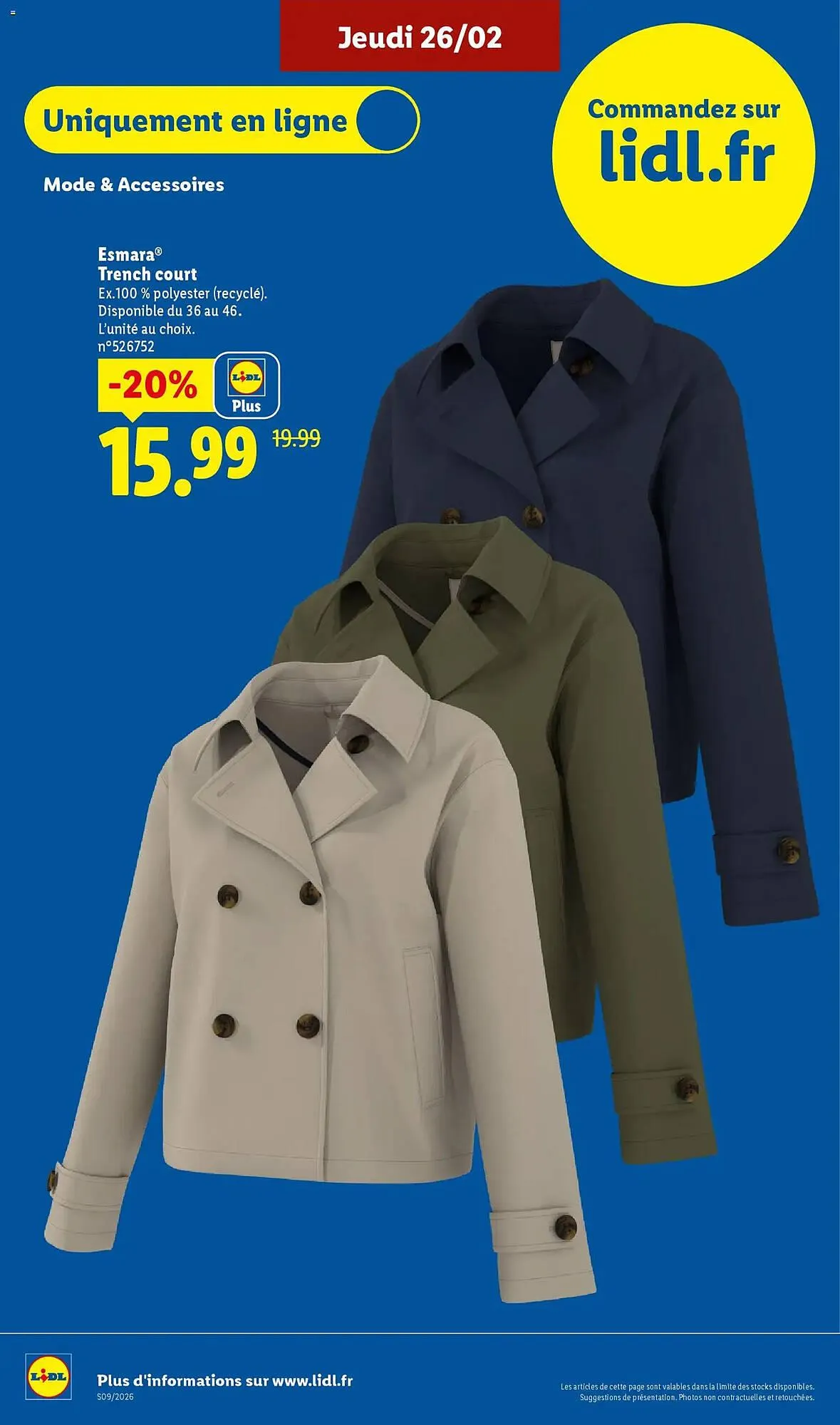 Catalogue Lidl du 23 février au 26 février 2026 - Catalogue page 16