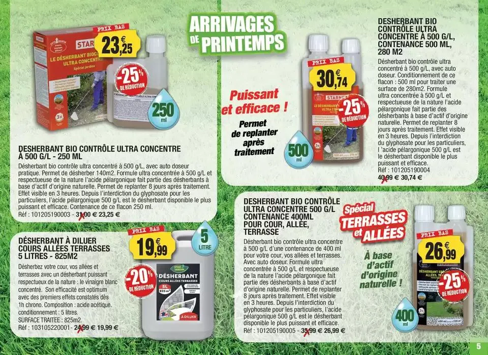 Arrivages de printemps du 6 février au 31 mai 2025 - Catalogue page 5