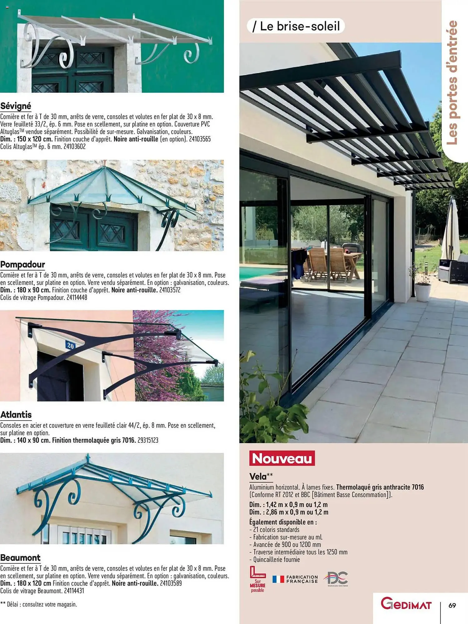 Catalogue Gedimat du 14 avril au 30 avril 2026 - Catalogue page 69