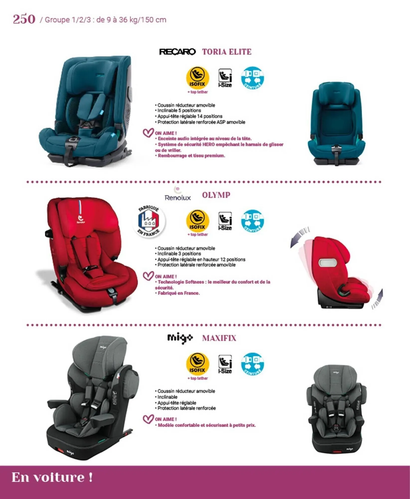 Catalogue autour de bébé du 31 mars au 31 janvier 2024 - Catalogue page 252