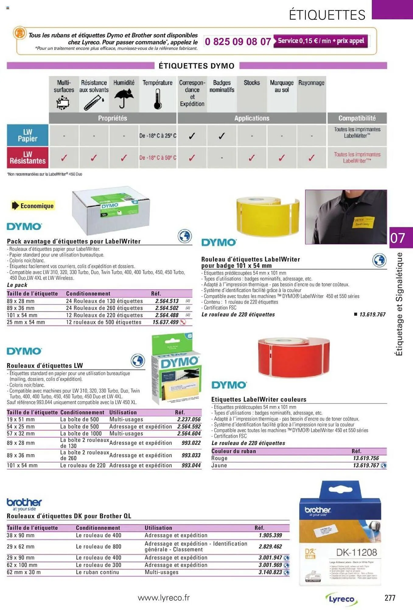 Catalogue Lyreco du 15 mai au 31 décembre 2023 - Catalogue page 277