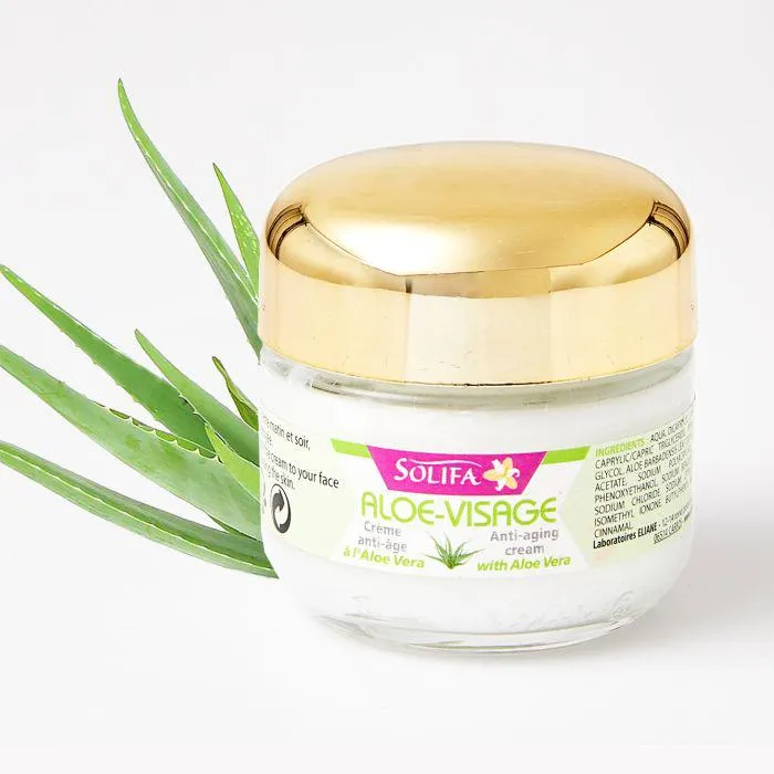 Crème anti-âge aloe vera