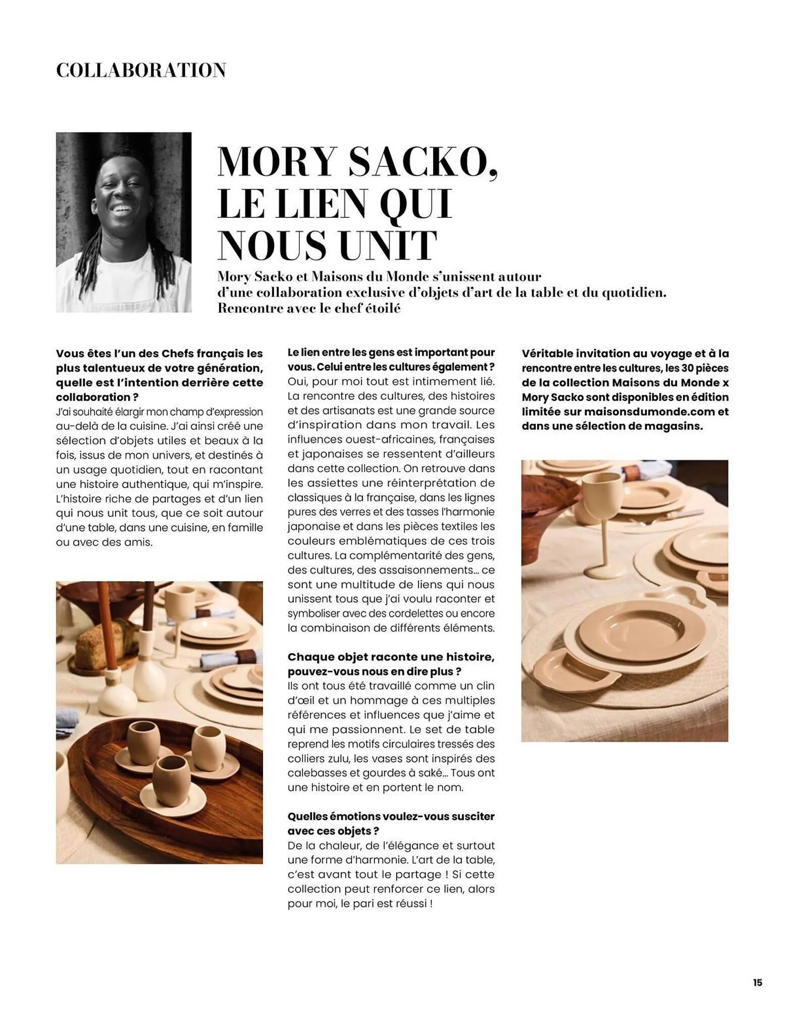 Catalogue Maisons du Monde du 11 décembre au 31 décembre 2025 - Catalogue page 15