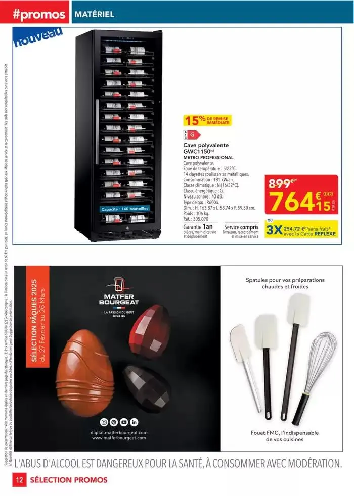 Metro #Sélection Promos Equipement du 28 février au 26 mars 2025 - Catalogue page 12
