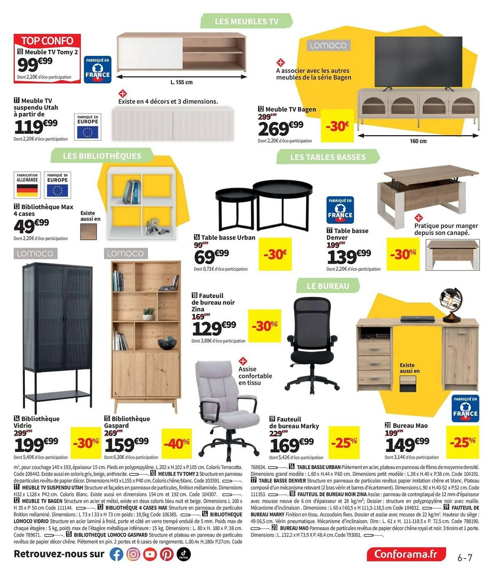 Catalogue Conforama du 17 avril au 14 mai 2026 - Catalogue page 7