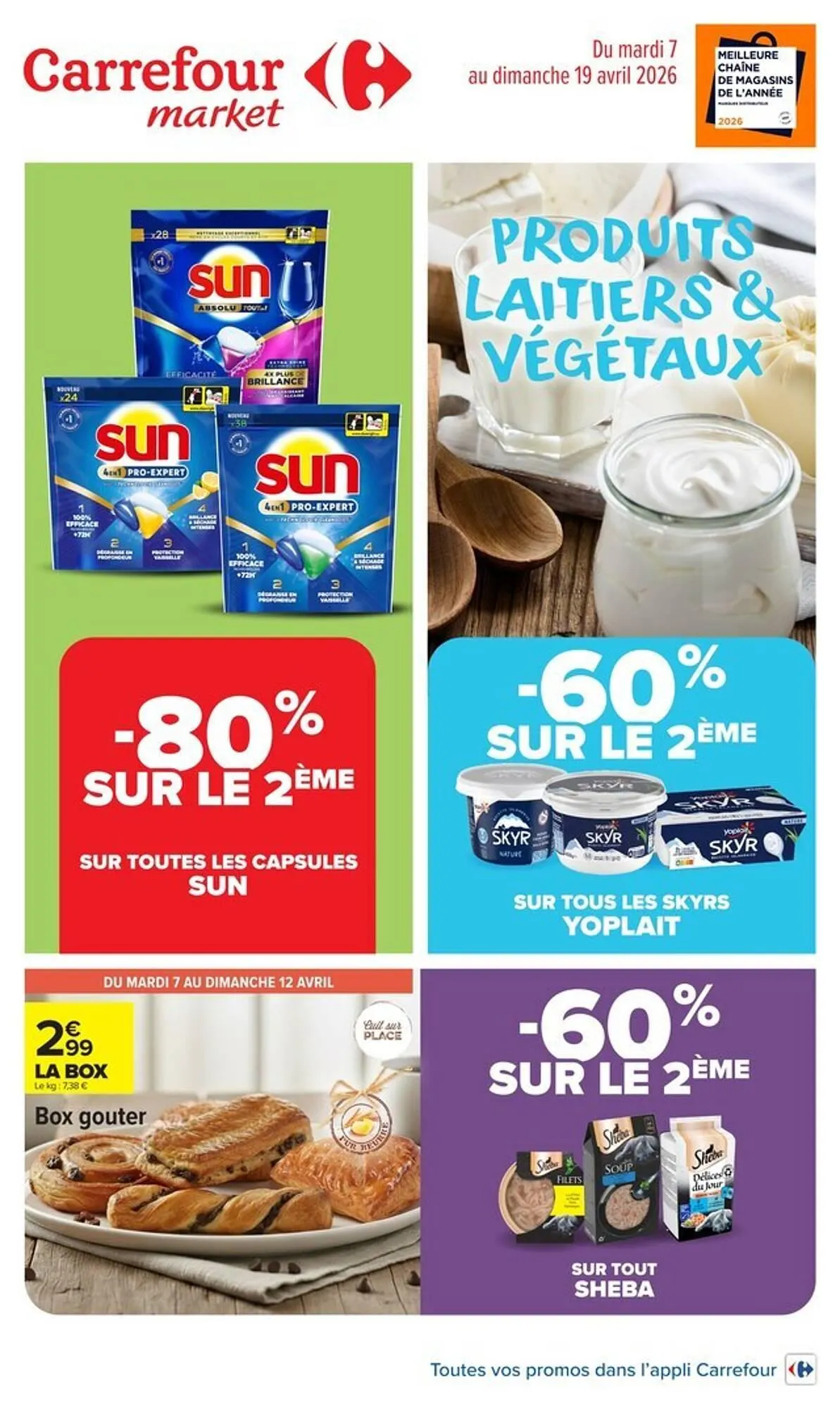 Catalogue Carrefour Market du 7 avril au 19 avril 2026 - Catalogue page 1