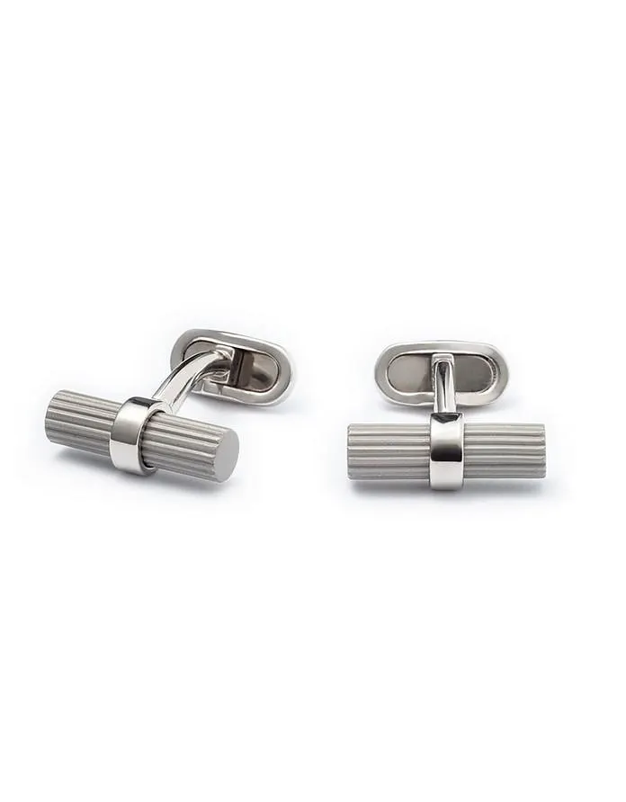 Baton Brass Men's Cufflinks