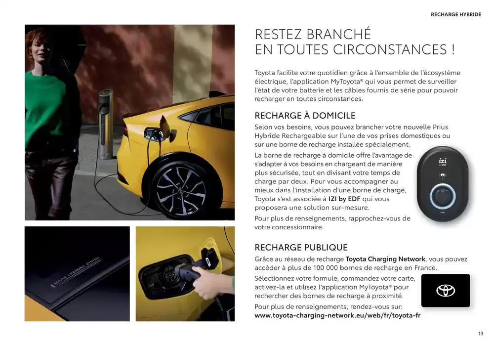 Toyota Prius Hybride Rechargeable du 17 décembre au 17 décembre 2025 - Catalogue page 13