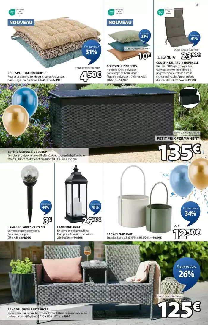 Offres exceptionnelles du 25 mars au 12 mai 2025 - Catalogue page 13