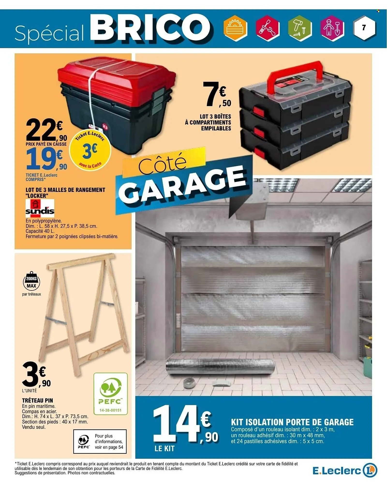 Catalogue E.Leclerc Brico du 27 janvier au 7 février 2026 - Catalogue page 7