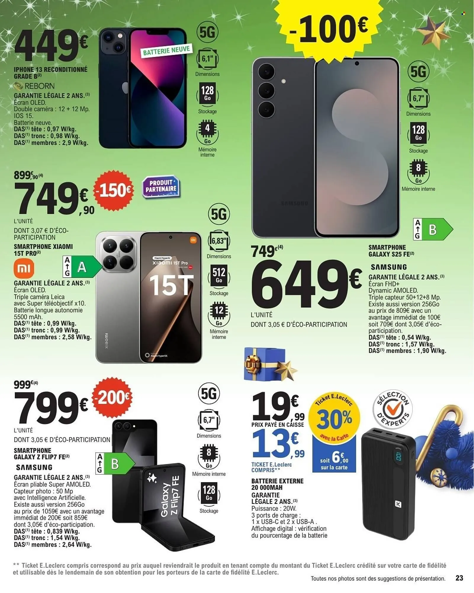 Catalogue E.Leclerc du 2 décembre au 20 décembre 2025 - Catalogue page 23