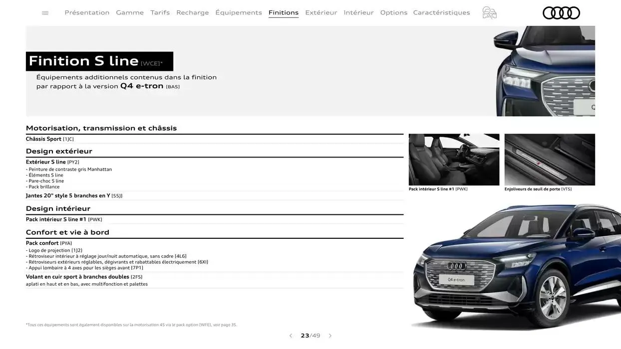 Q4 e-tron du 7 janvier au 31 janvier 2026 - Catalogue page 23