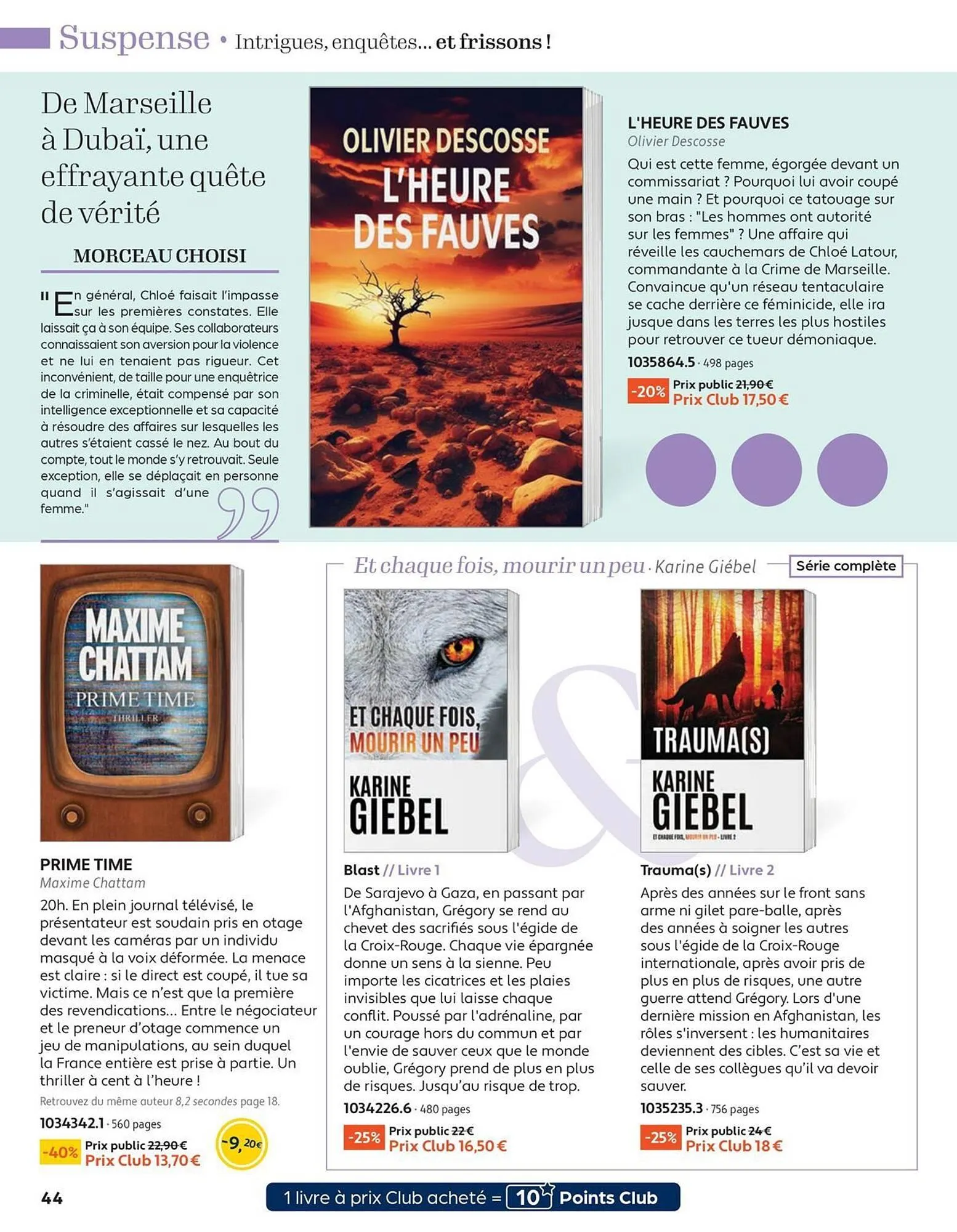 Catalogue France Loisirs du 2 mars au 30 avril 2026 - Catalogue page 44