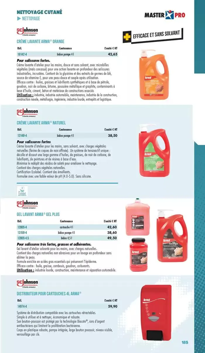 Essentiel Protection 2025 tarifé du 3 mars au 31 décembre 2025 - Catalogue page 187