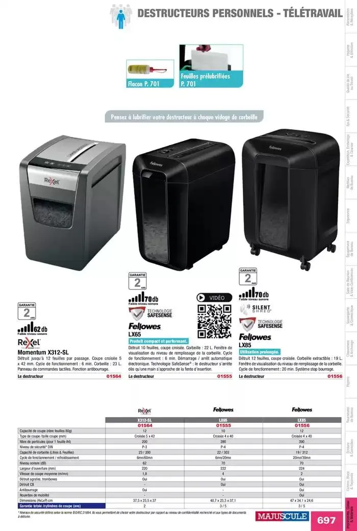 Catalogue Entreprises 2025 du 13 janvier au 31 décembre 2025 - Catalogue page 699