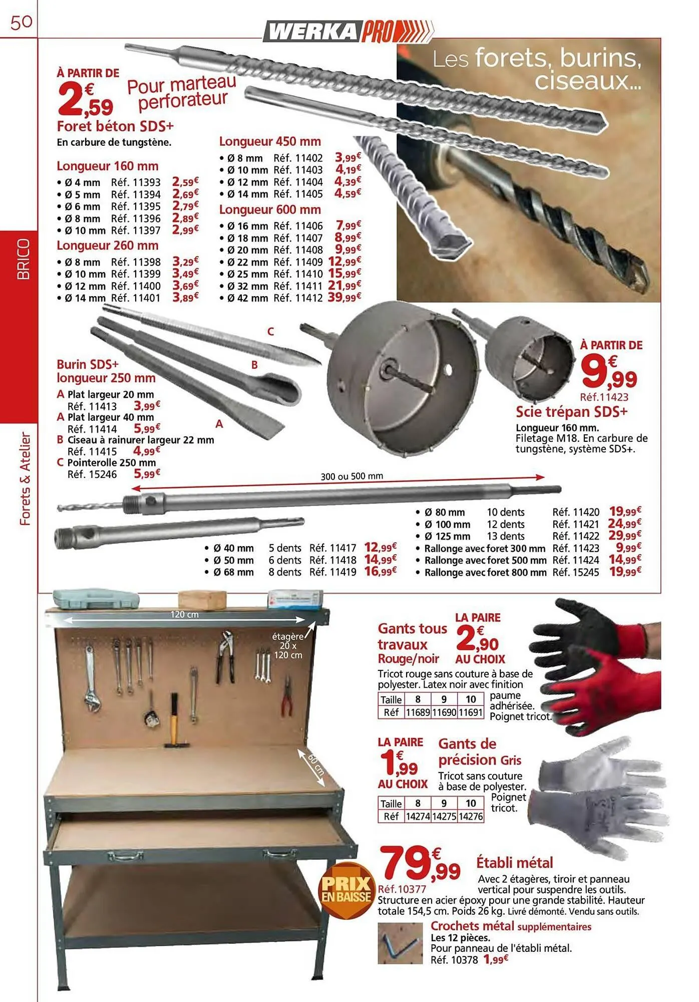 Catalogue Provence Outillage du 9 septembre au 30 novembre 2025 - Catalogue page 50