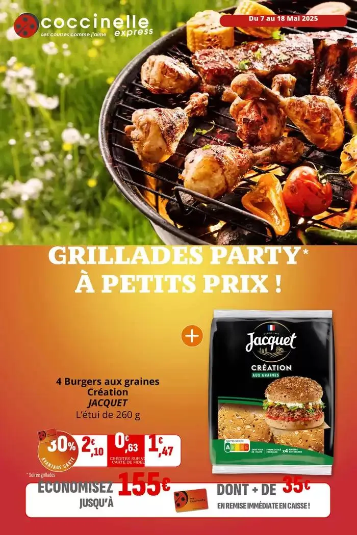 GRILLADES PARTY À PETITS PRIX ! du 7 mai au 18 mai 2025 - Catalogue page 1