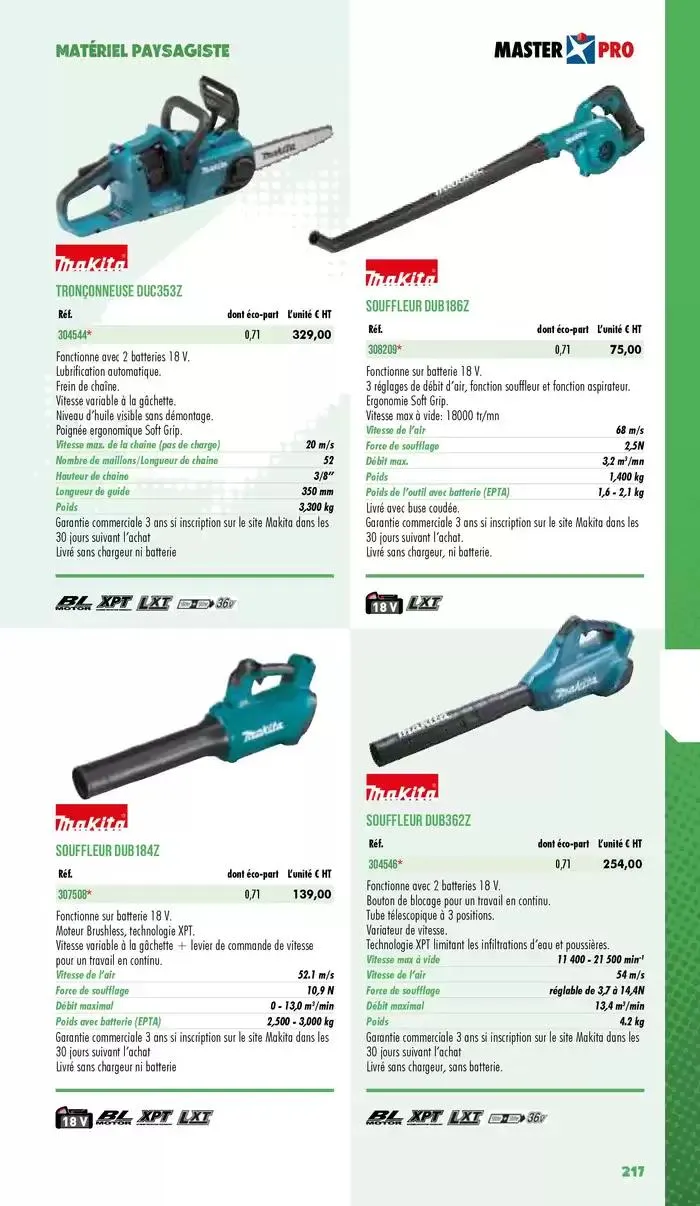 Essentiel Batiment 2025 du 3 janvier au 31 décembre 2025 - Catalogue page 219