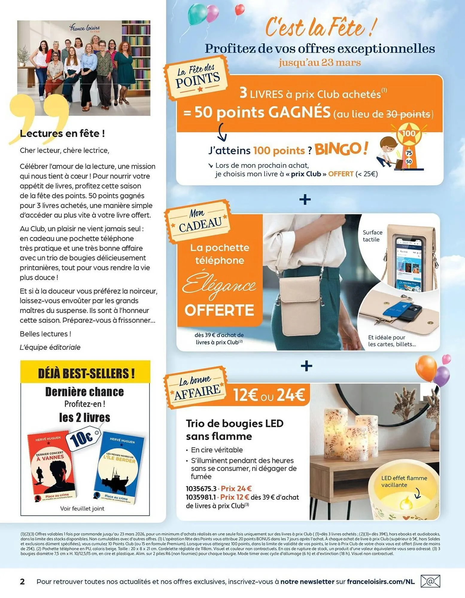 Catalogue France Loisirs du 2 mars au 30 avril 2026 - Catalogue page 2