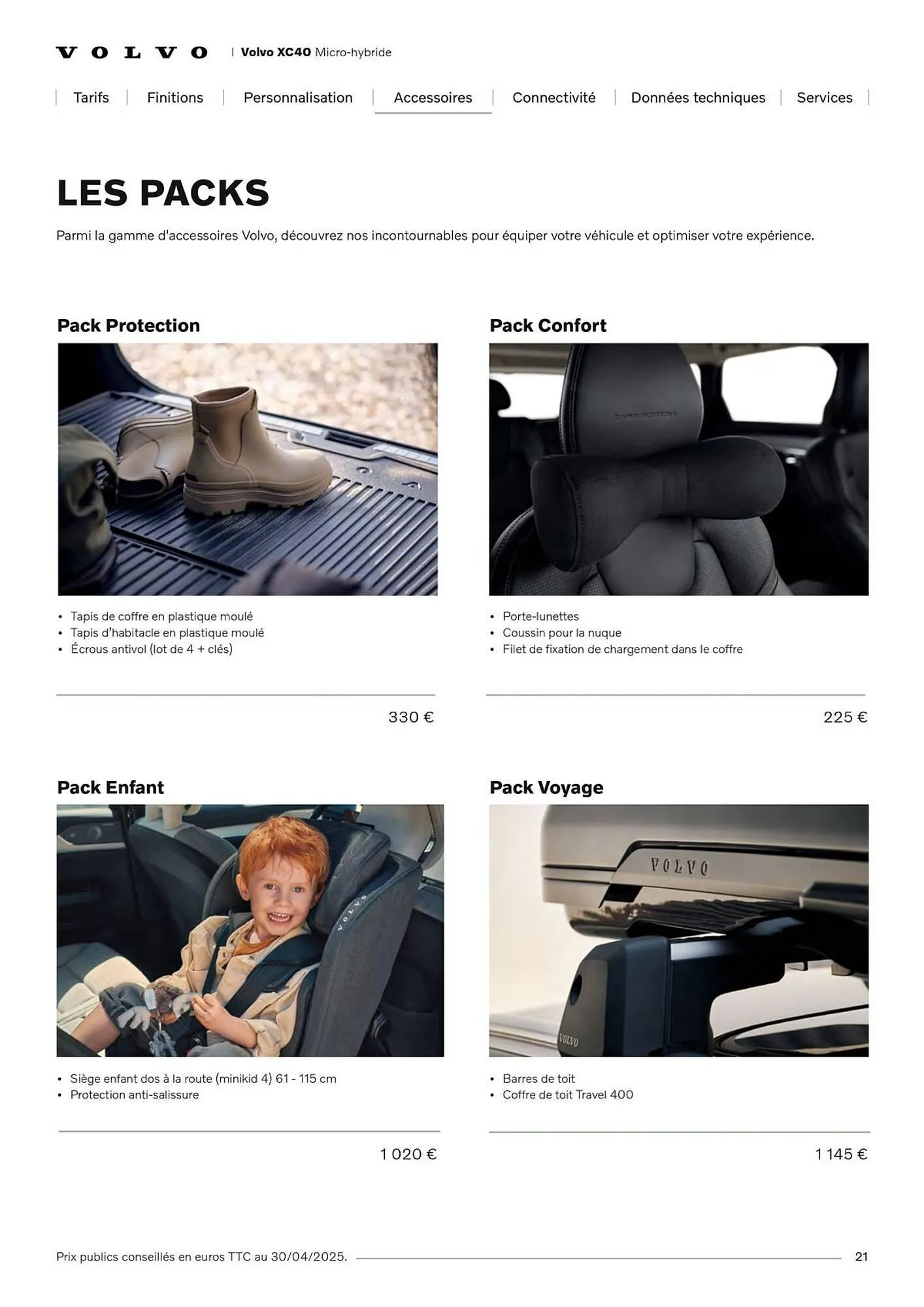 Catalogue VOLVO du 7 janvier au 31 janvier 2027 - Catalogue page 21