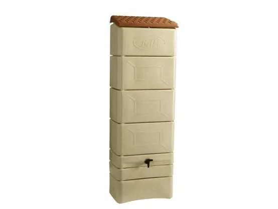 Récupérateur d'eau de pluie 300L beige - BELLI
