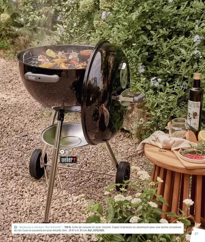 BARBEUC, SIESTE, PÉTANQUE PLACE À LA DÉTENTE du 27 février au 23 juin 2025 - Catalogue page 67