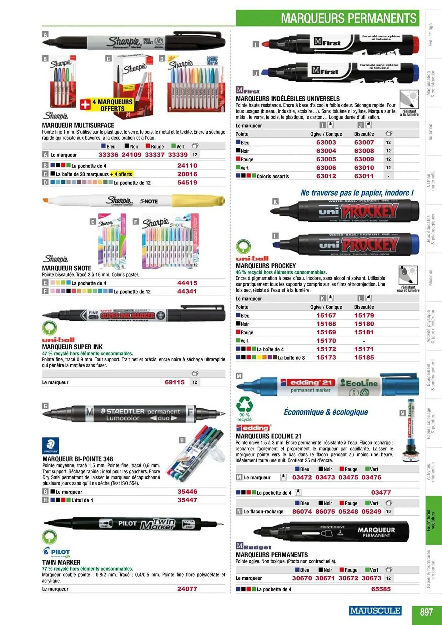 Catalogue Majuscule du 5 mars au 31 décembre 2025 - Catalogue page 921