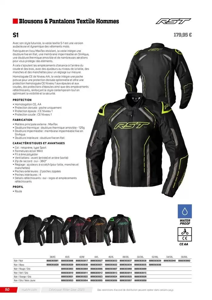 RST 2025 du 20 mars au 31 décembre 2025 - Catalogue page 50