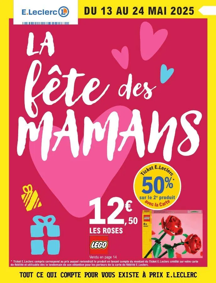 E. Leclerc du 13 mai au 24 mai 2025 - Catalogue page 1