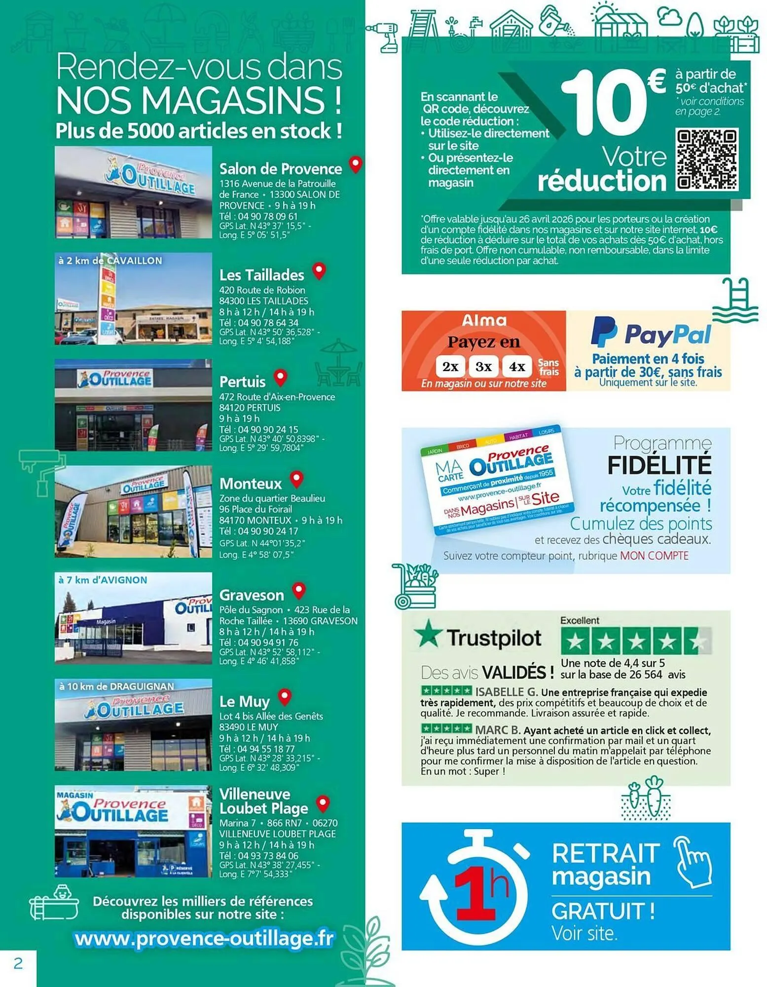 Catalogue Provence Outillage du 6 avril au 26 avril 2026 - Catalogue page 2