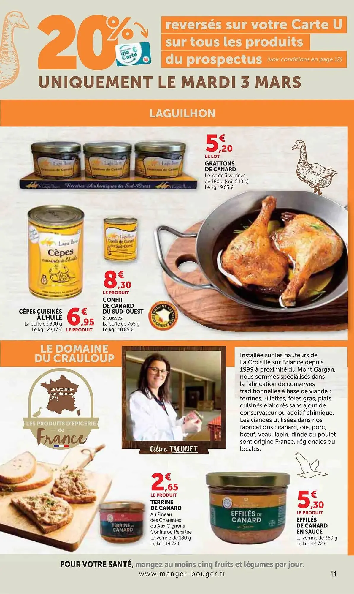 Catalogue Super U du 24 février au 8 mars 2026 - Catalogue page 11