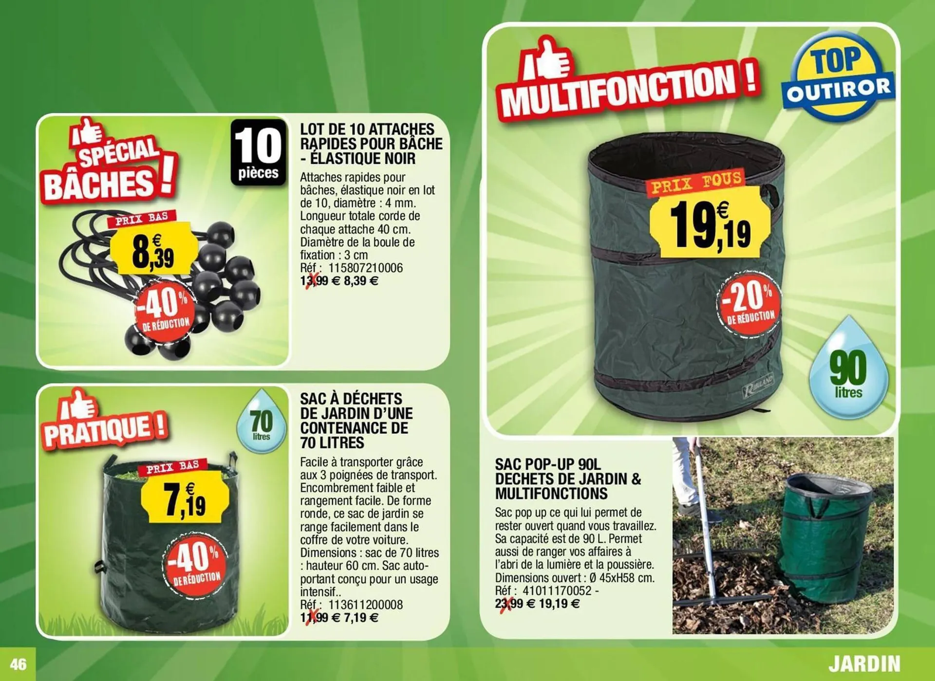 Catalogue Outiror du 27 novembre au 31 décembre 2023 - Catalogue page 46