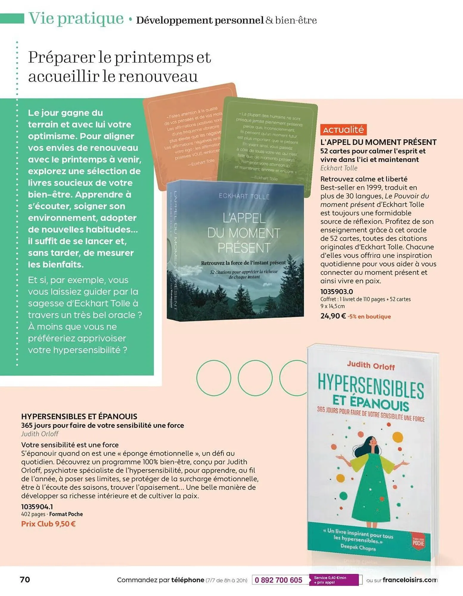 Catalogue France Loisirs du 2 mars au 30 avril 2026 - Catalogue page 70