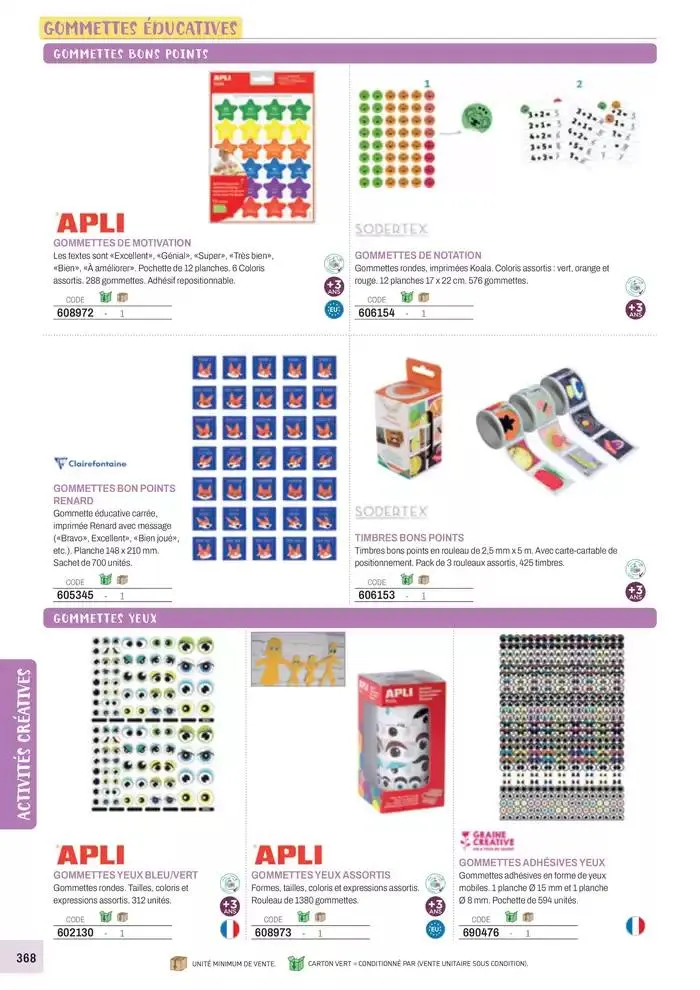 Nos Catalogues Thématiques du 1 janvier au 31 décembre 2025 - Catalogue page 370