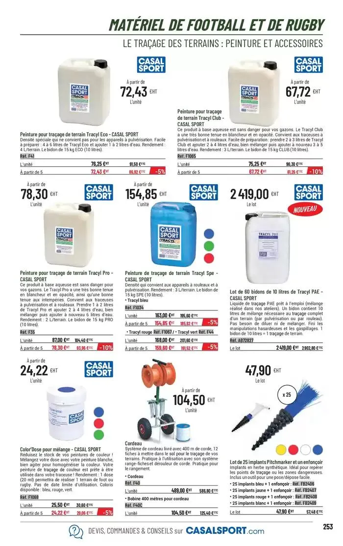 ÉQUIPEMENT SPORTIF du 6 mars au 31 décembre 2025 - Catalogue page 225