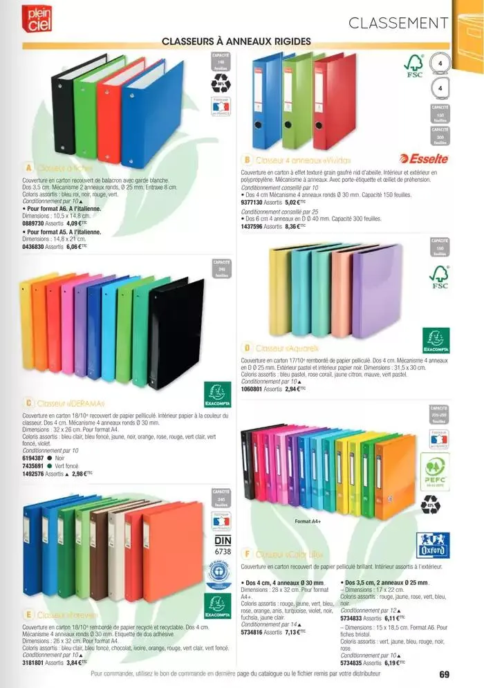 Écoles et loisirs 2025 du 1 janvier au 31 décembre 2025 - Catalogue page 69