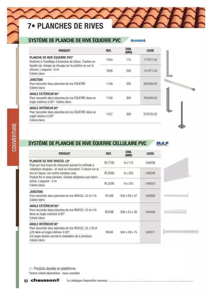 CHARPENTIER-COUVREUR 2025 du 1 janvier au 31 décembre 2025 - Catalogue page 22