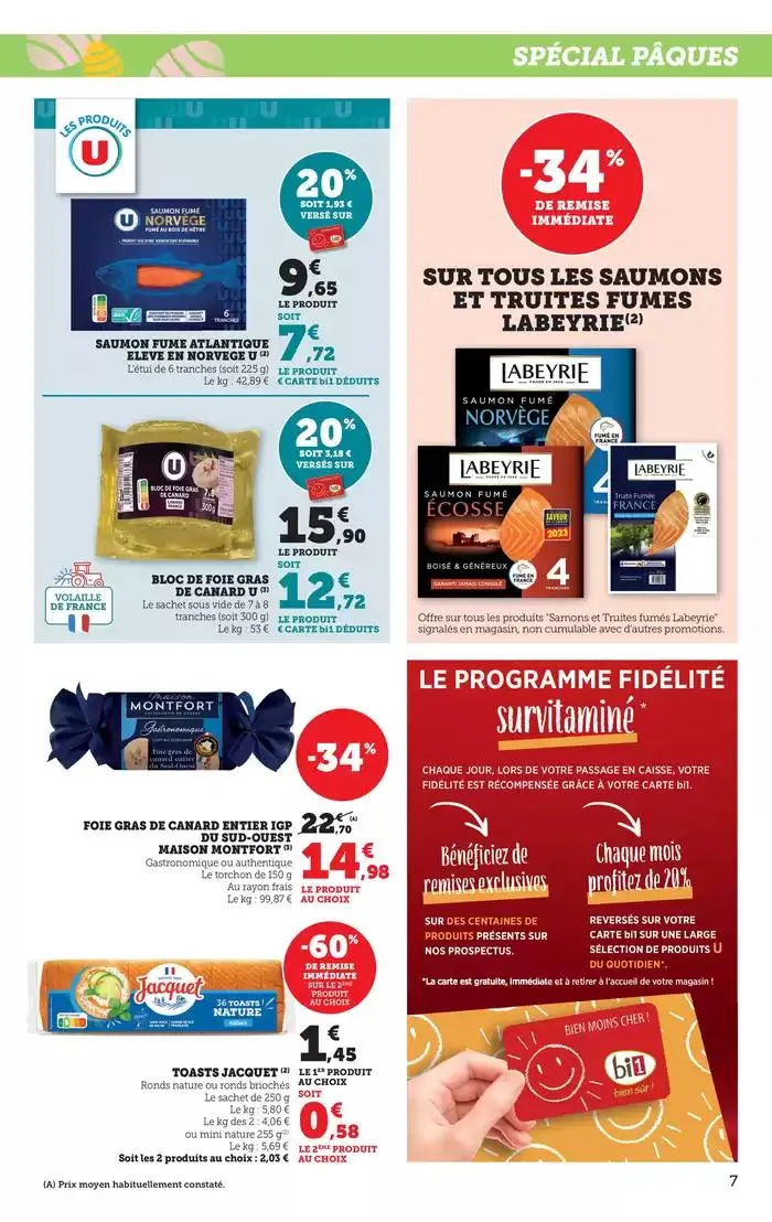 Pâques À PRIX BAS du 7 avril au 21 avril 2025 - Catalogue page 7