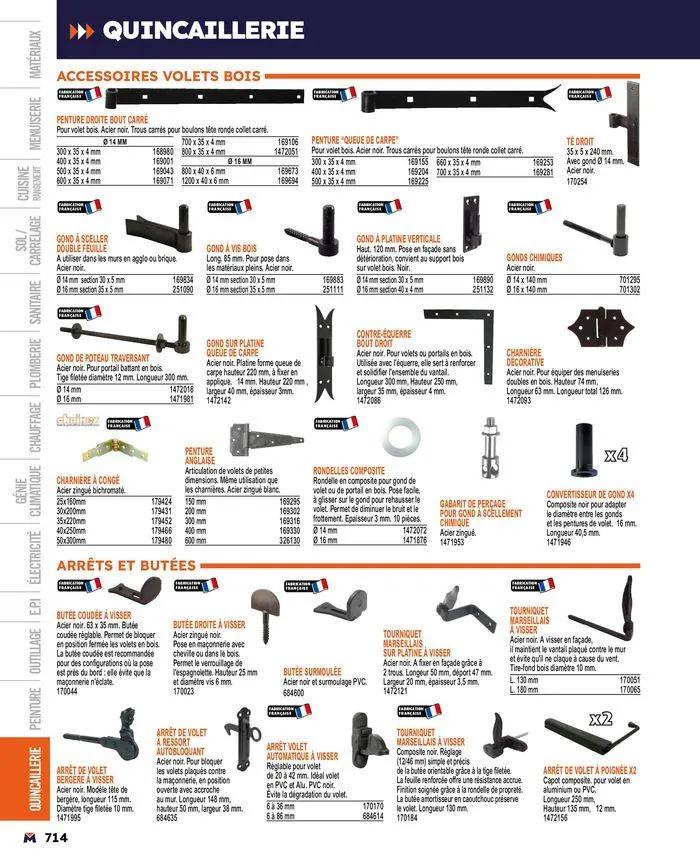 Guide produits 2024 du 15 mars au 31 décembre 2024 - Catalogue page 714