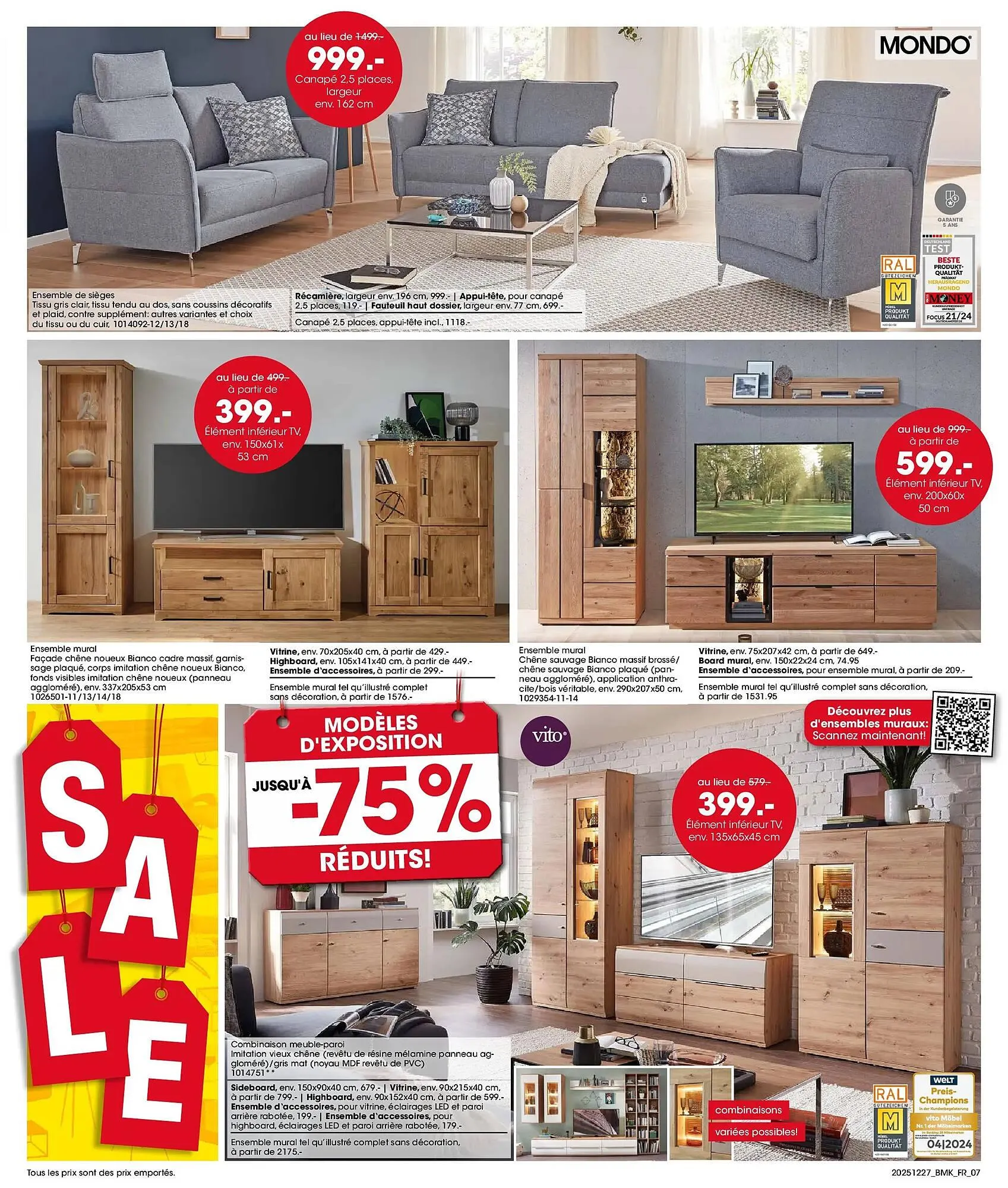 Catalogue Möbel Martin du 27 décembre au 4 janvier 2026 - Catalogue page 7