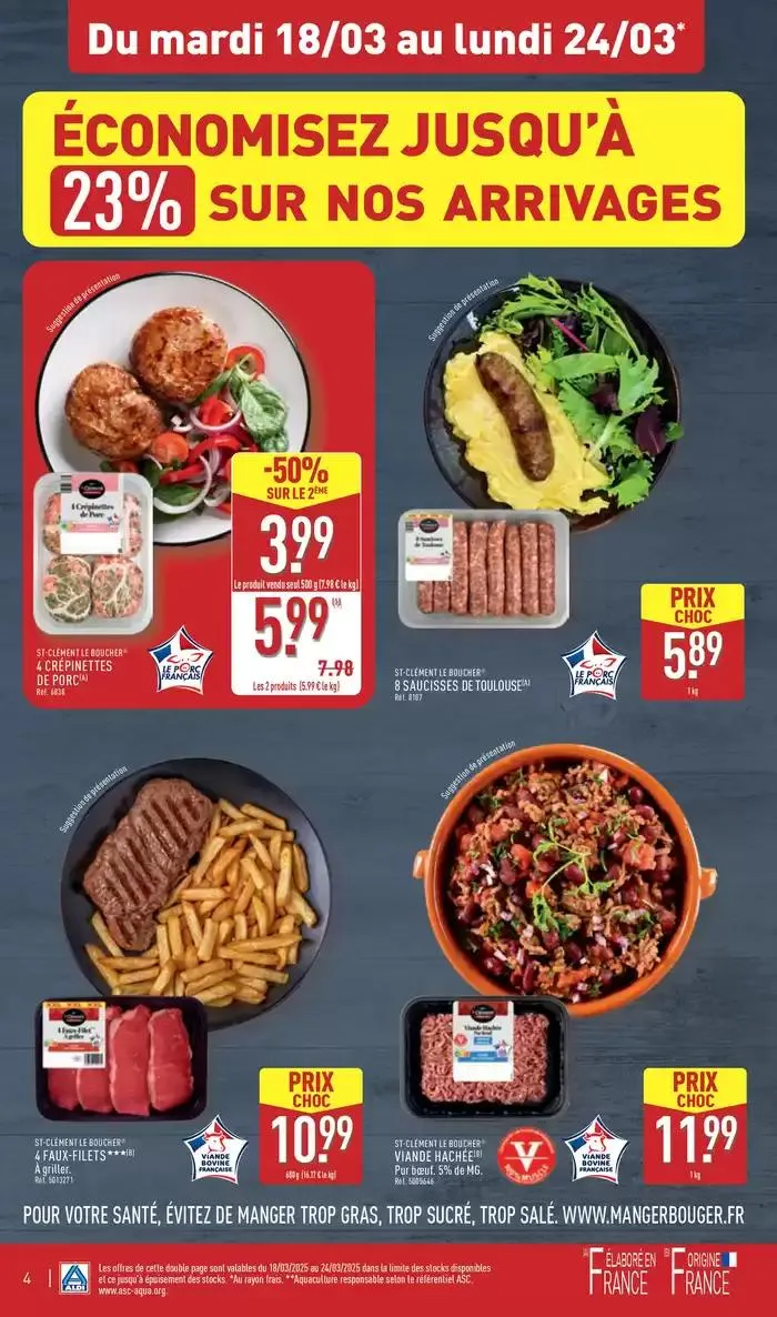 Arrivages marques Aldi à prix discount du 18 mars au 24 mars 2025 - Catalogue page 7