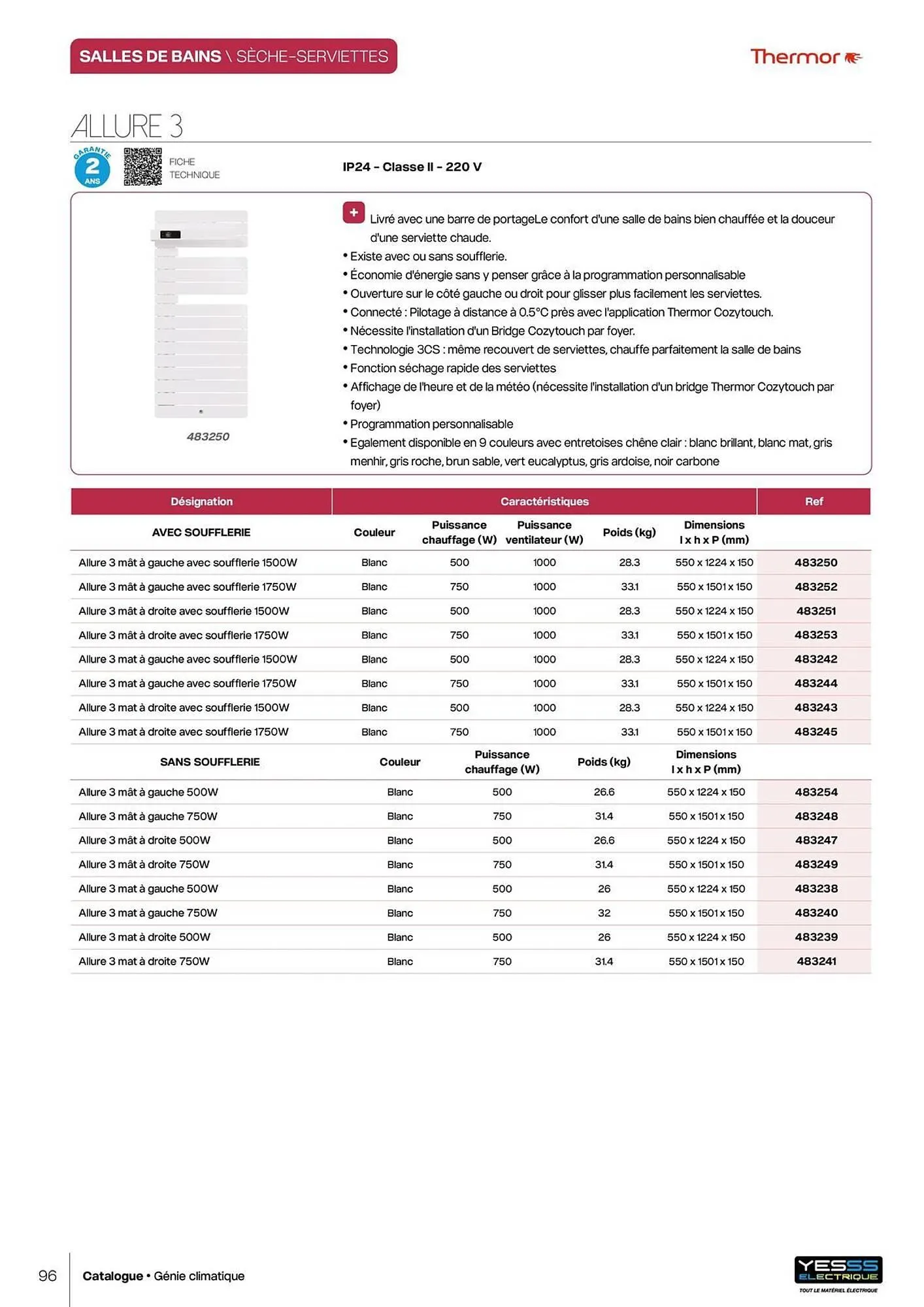 Catalogue Yesss electrique du 14 octobre au 31 décembre 2026 - Catalogue page 98