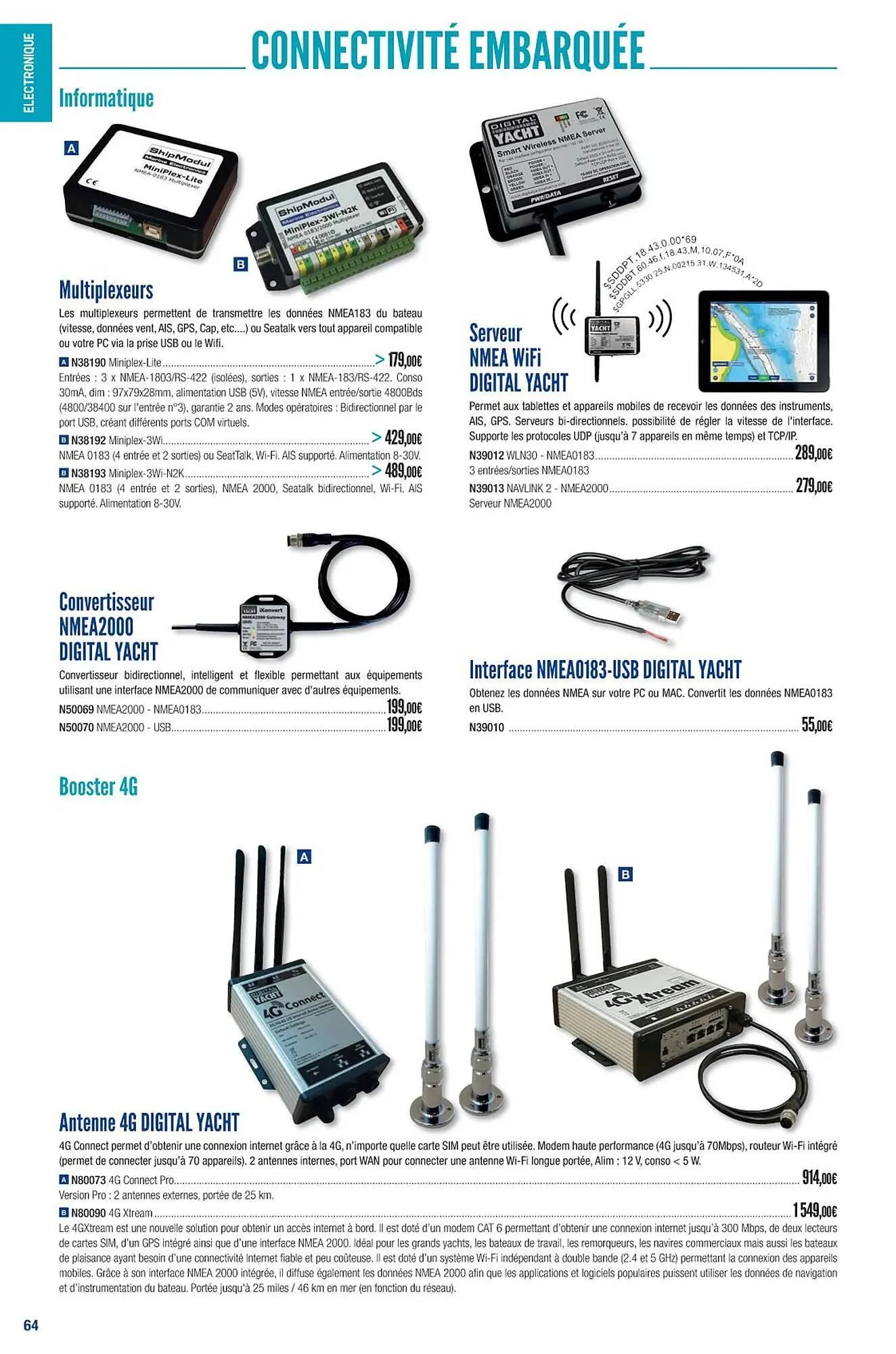 Catalogue Accastillage Diffusion du 1 mars au 31 décembre 2023 - Catalogue page 66